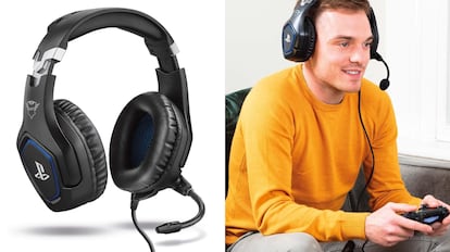 Estos auriculares para jugar a partidas de consola y PC tienen un diseño plegable y un cable de nailon trenzado.