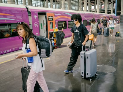 La estación de Atocha, en Madrid.