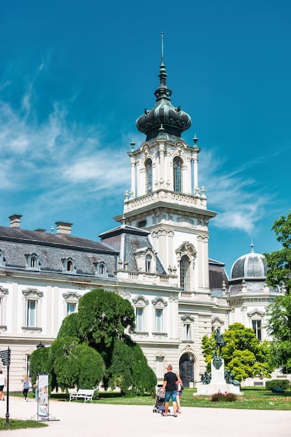 El palacio de Festetics, en la localidad húngara de Keszthely.