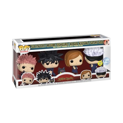 Funko Pop! Animation: Jujutsu Kaisen - Satoru Gojo - 4Pk - Figura de Vinilo Coleccionable - Idea de Regalo - Mercancia Oficial - Juguetes para Niños y Adultos - Anime Fans