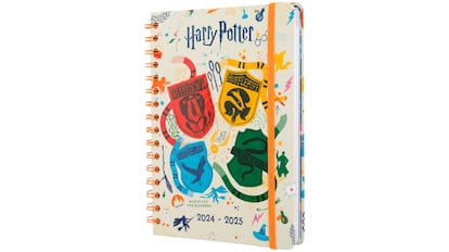 Agenda escolar de Harry Potter.