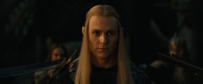 Charlie Vickers, en la segunda temporada de 'El señor de los anillos: Los anillos de poder'.