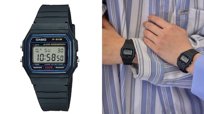 Entre los relojes Casio más vendidos se encuentra este modelo cuya batería puede durar hasta siete años.