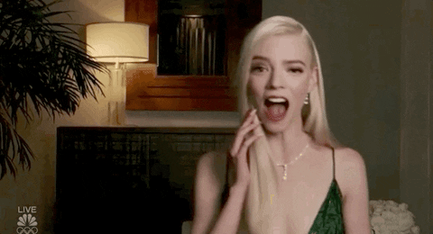 La actriz Anya Taylor-Joy sorprendida.- Blog Hola Telcel 