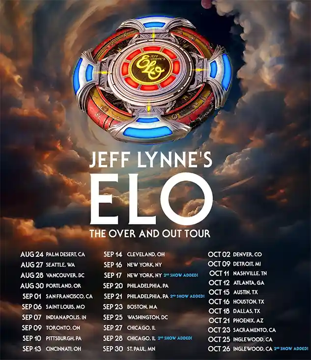 COMENZÓ LA GIRA DE DESPEDIDA DE ELECTRIC LIGHT ORCHESTRA