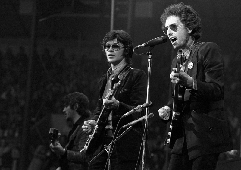 Resultado de imagen de robbie robertson bob dylan