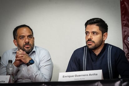 Manuel Guerrero y su hermano, Enrique Guerrero. 