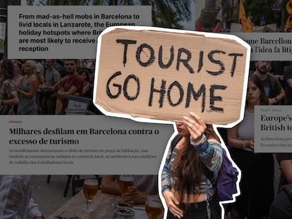 Protestas contra el turismo en España: cómo lo ve la prensa internacional