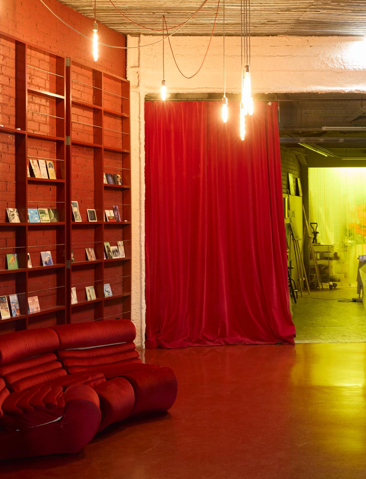 Una sala de la escuela.