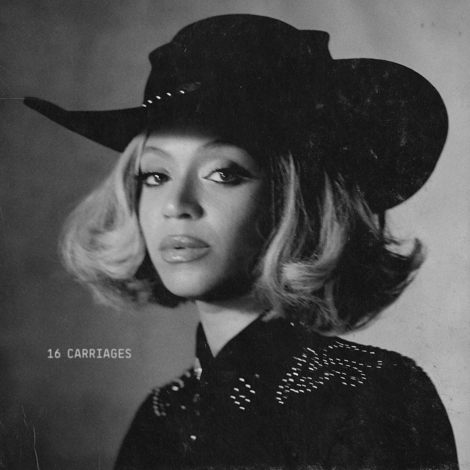 Beyonc  16 CARRIAGES  artwork