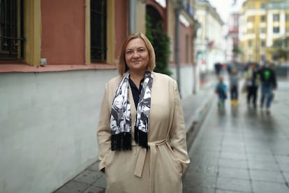 Elena Vavilova, el 11 de junio de 2021 en Moscú.
