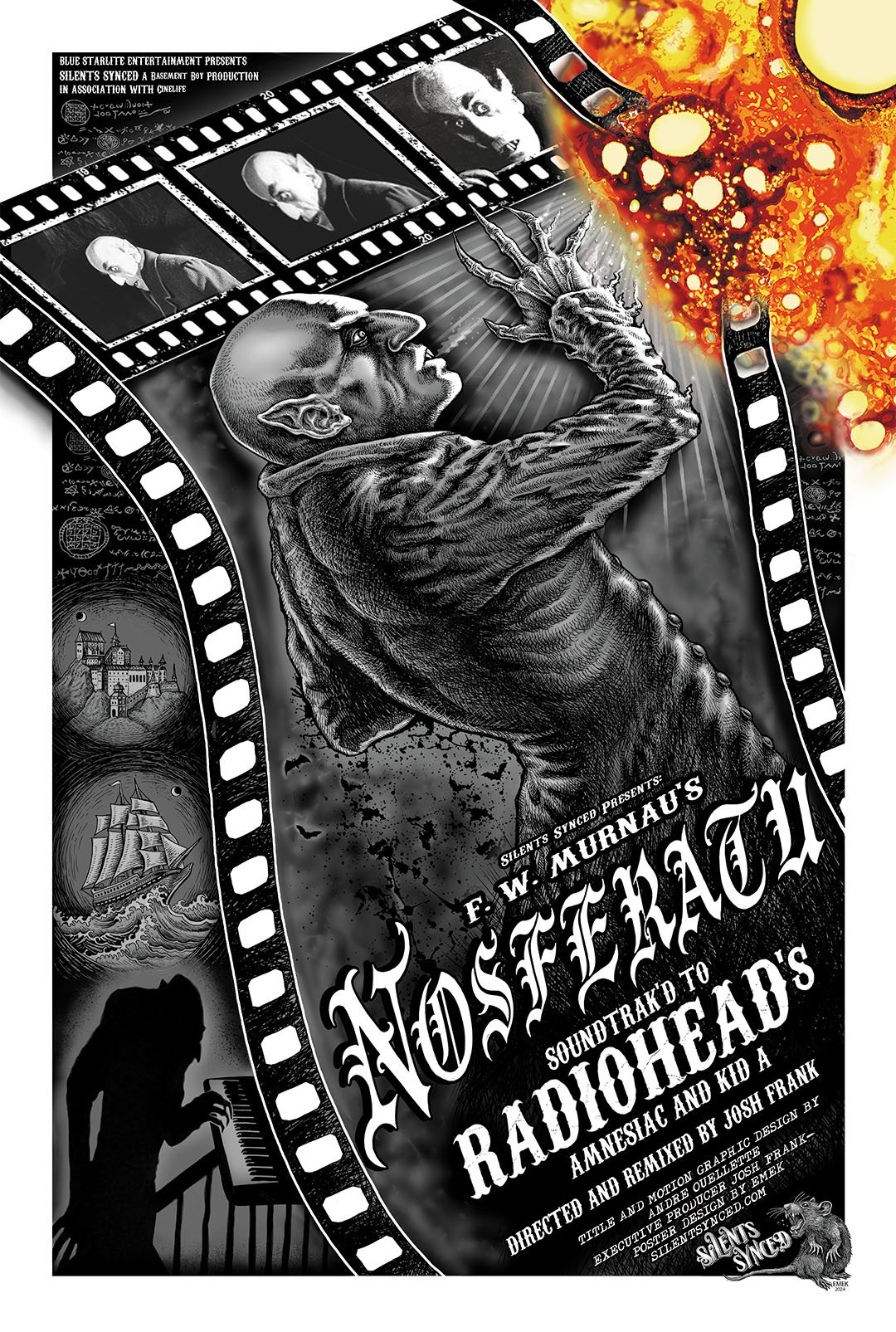 Nosferatu With Radiohead: A Silents Synced Film Showtimes & Tickets - D'Place Entertainment