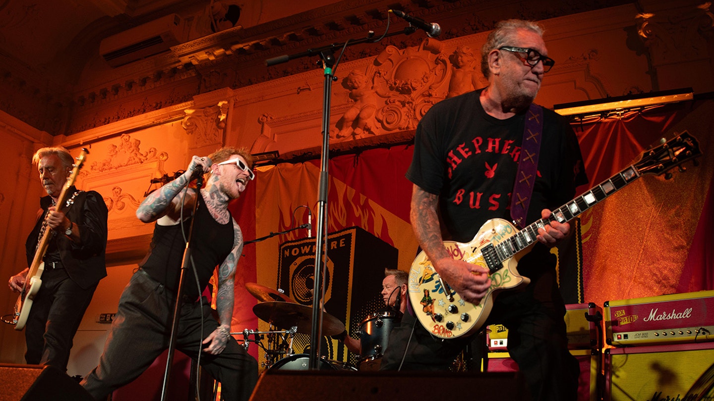 Sex Pistols & Frank Carter Review: Gallows singer joins punk legends
