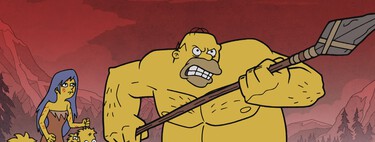 La parodia prehistórica de 'Los Simpson' basada en una de las mejores obras de animación contemporáneas con la que todos volvieron a la serie 
