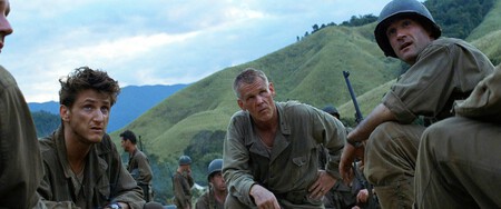 La Delgada Linea Roja 1998 Sean Penn Nick Nolte