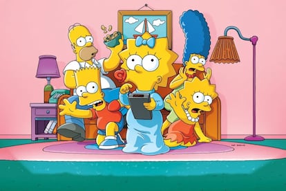 La familia Simpson, en una imagen promocional.