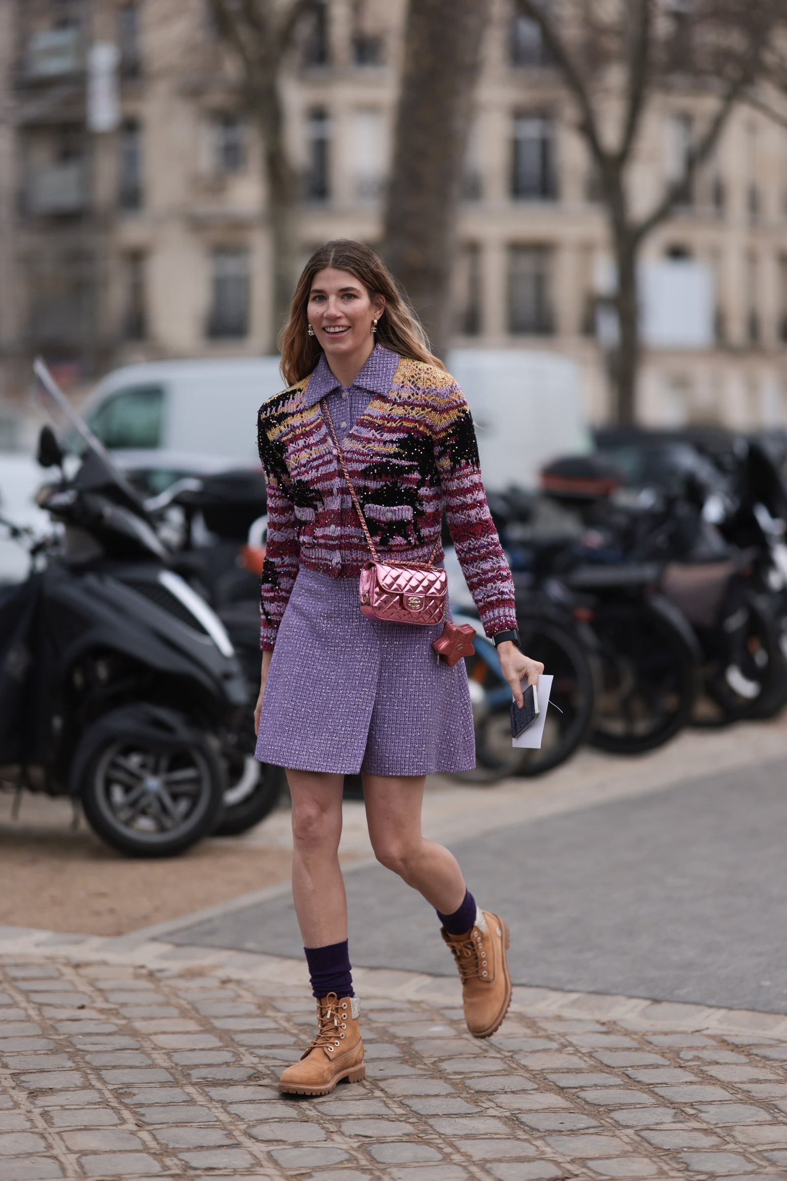 Crdigan Street Style  Paris Fashion Week