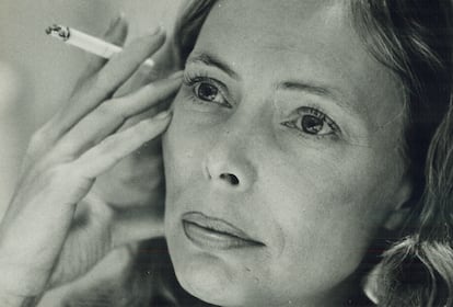 La cantante Joni Mitchell, en una imagen de 1979.