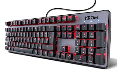 Este tipo de teclado mecánico es más silencioso que otros modelos y dispone de nueve efectos de iluminación.
