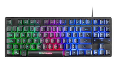 Este modelo de teclado para 'gamers' también es compatible con las principales consolas del mercado.