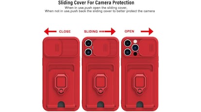 Esta es una de las mejores fundas de movil con protector de cámara que se pueden comprar en el mercado