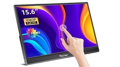 Este modelo de pantalla portátil dispone de dos puertos USB-C.