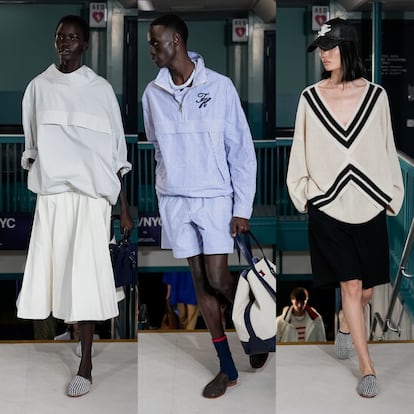Tommy Hilfiger abrió un ferri para organizar una fiesta por todo lo alto con la que celebrar una nueva colección que se aleja del ‘sportswear’.