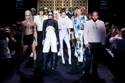 La propuesta de Álvaro Calafat, presentada en la MBFWM el 13 de septiembre de 2024.