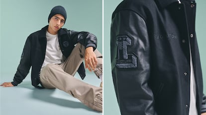 Este abrigo de corte medio es una bomber que puede utilizarse en cualquier plan (ya sea formal o informal).