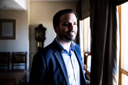El exdirigente de IU Alberto Garzón, que estuvo a punto de fichar por la consultora de "asuntos públicos" Acento, en una imagen de archivo.