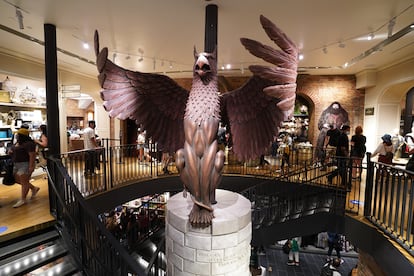 Planta superior de la tienda de Harry Potter en Broadway (Nueva York).
