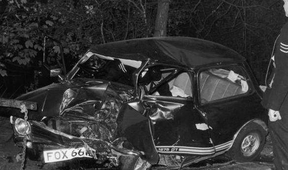 Resultado de imagen de marc bolan crash