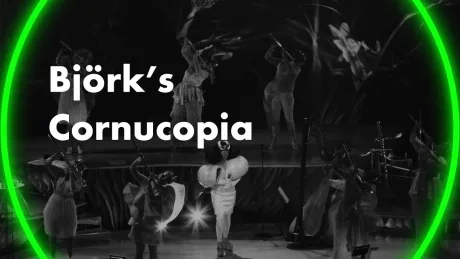 BJORK, COMO ACTIVISTA DEL MEDIO AMBIENTE , PRESENTA LA PELÍCULA " CORNUCOPIA"