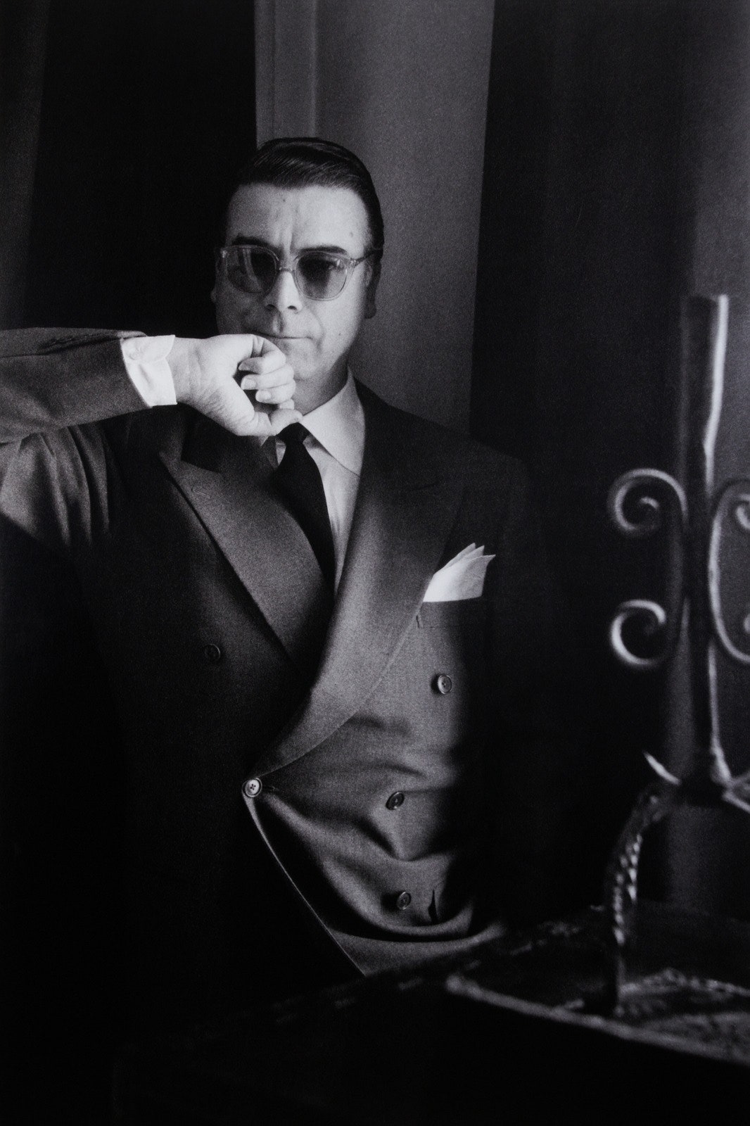 Retrato de Cristóbal Balenciaga.