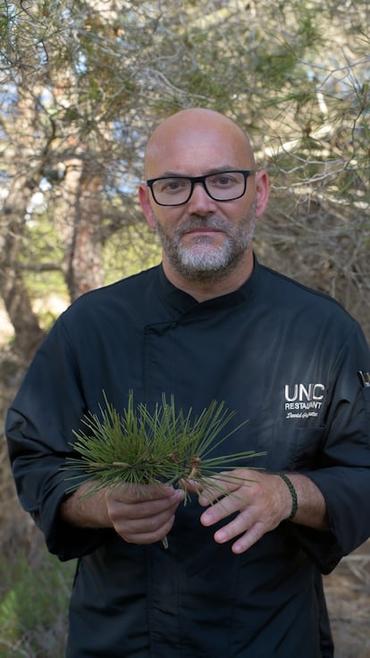 David Grussaute, cocinero del restaurante UNIC, de Ibiza. Imagen proporcionada por el establecimiento.