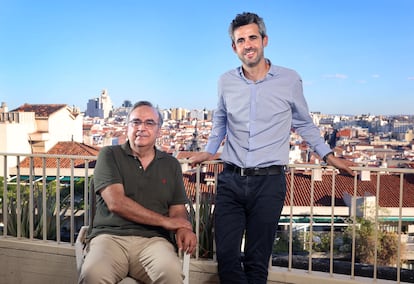Moreno y Gortazar, en Madrid. 