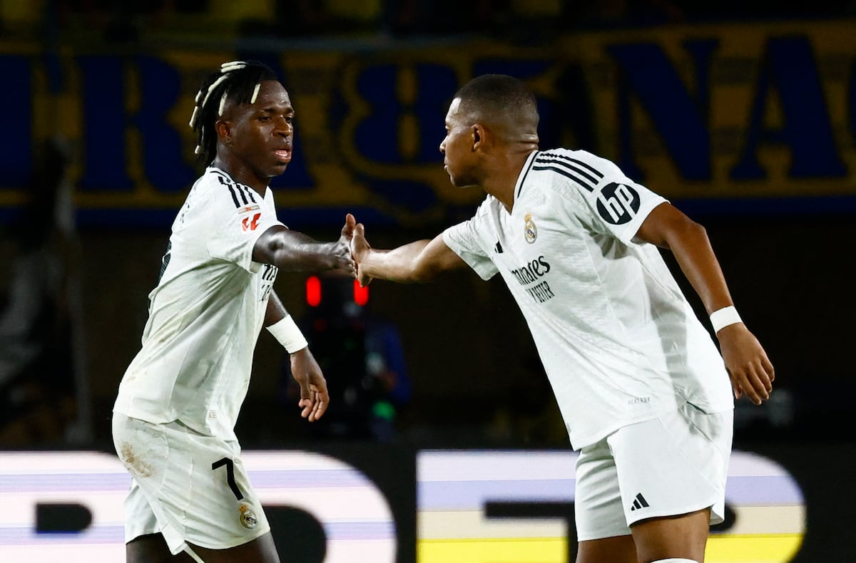 Vinicius y Mbappé