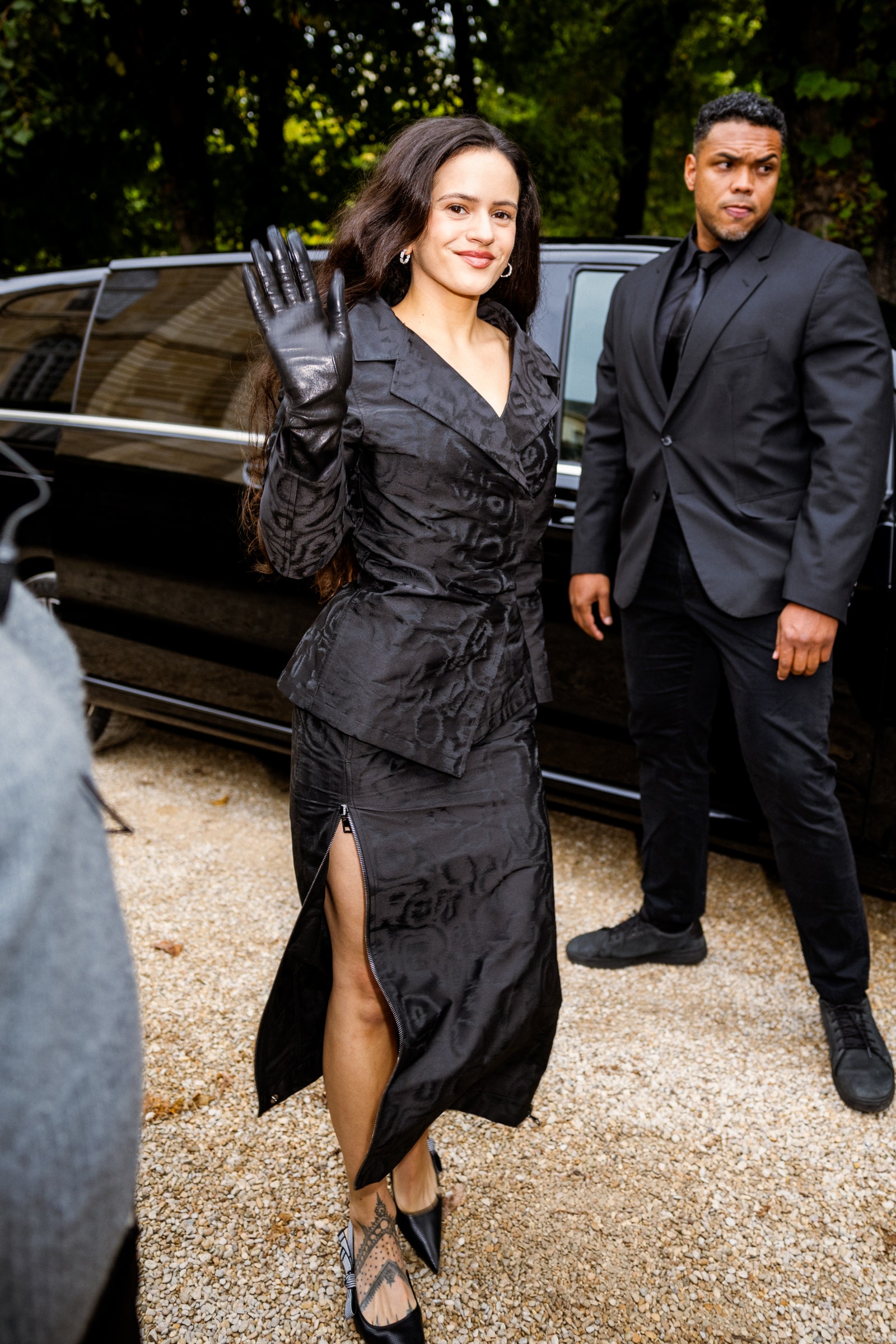 Rosalía en el desfile de Dior en la semana de la moda de París