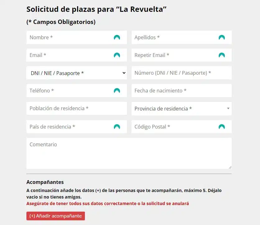 Cómo ir de público a La Revuelta, el programa de Broncano en TVE 4 formulario la revuelta jpg