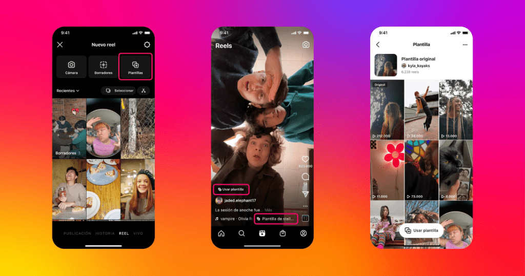 Plantillas de Instagram Reels.- Blog Hola Telcel Aprovecha las plantillas de Instagram Reels.- Blog Hola Telcel