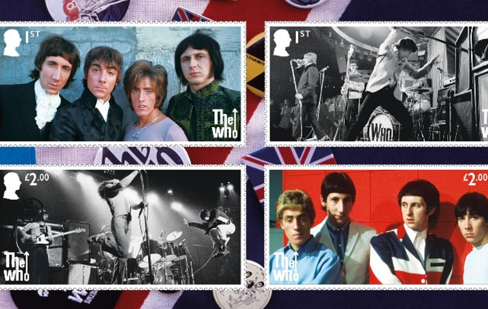 LOS SELLOS DE THE WHO POR SU 60 ANIVERSARIO