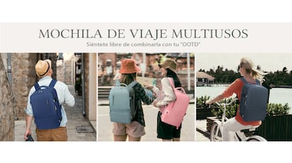 Esta es una de las mejores mochilas de viaje que se pueden comprar en Amazon