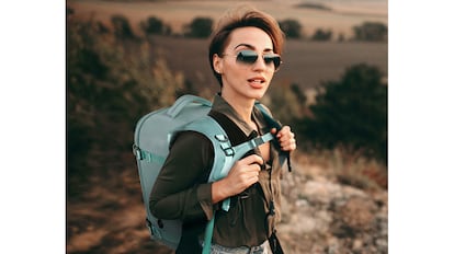 Esta es una mochila de viaje para mujer y hombre que ofrece máxima comodidad