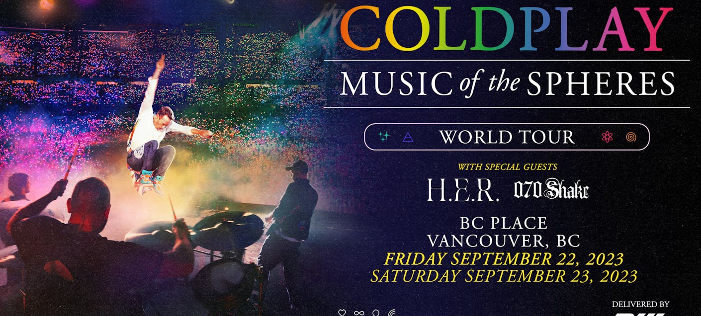 Coldplay: Music of the Spheres World Tour – BC Place