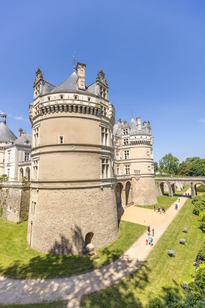 El exterior de Le Château du Lude.