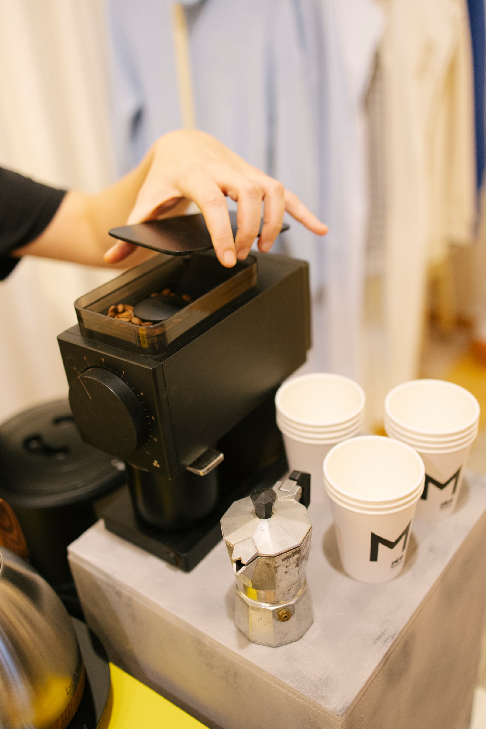 La popup caf de Moiss Nieto