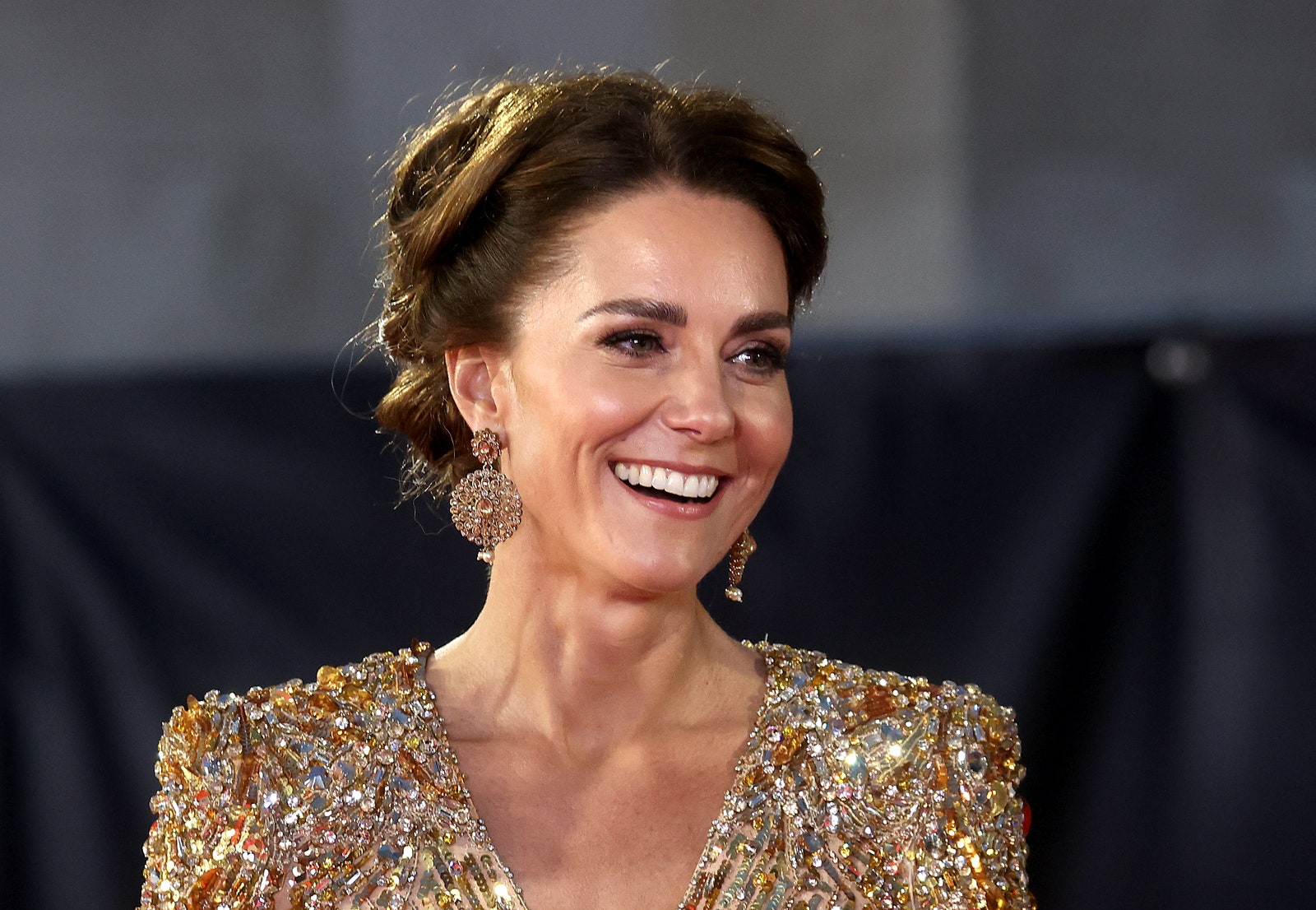Kate Middleton en el estreno mundial de Sin tiempo para morir.