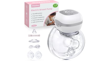 Este es uno de los sacaleches eléctricos que recomendamos y se puede comprar en Amazon