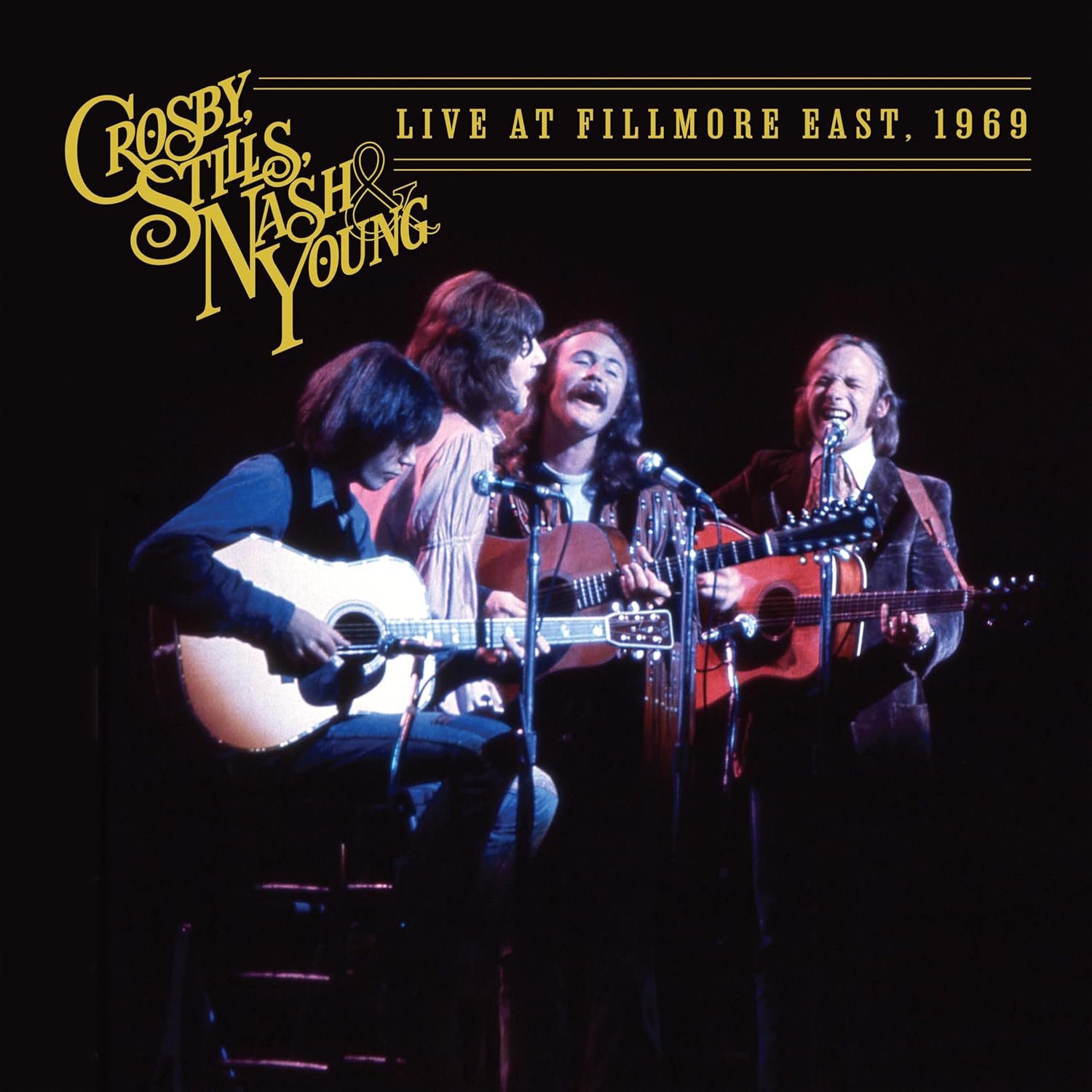 CROSBY, STILLS, NASH & YOUNG PUBLICARÁN UN DOBLE LP CON SU ÚLTIMO SHOW EN EL FILLMORE EAST 1969