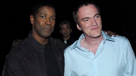 Denzel Washinton y Quentin Tarantino